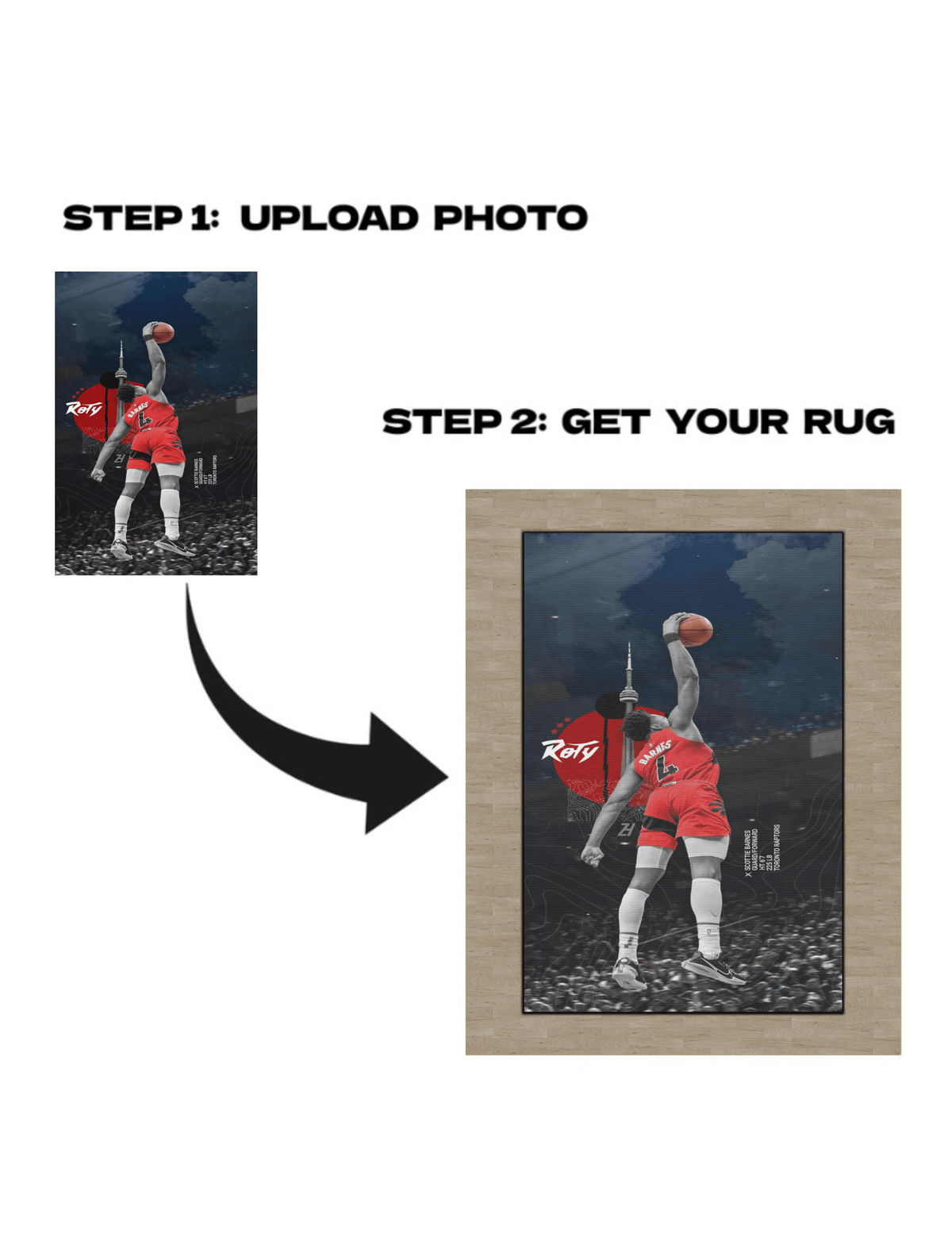 Custom NBA Rug
