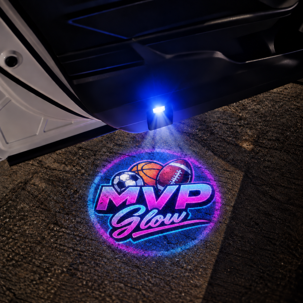 MVP GLOW™ Custom Car Door Projector